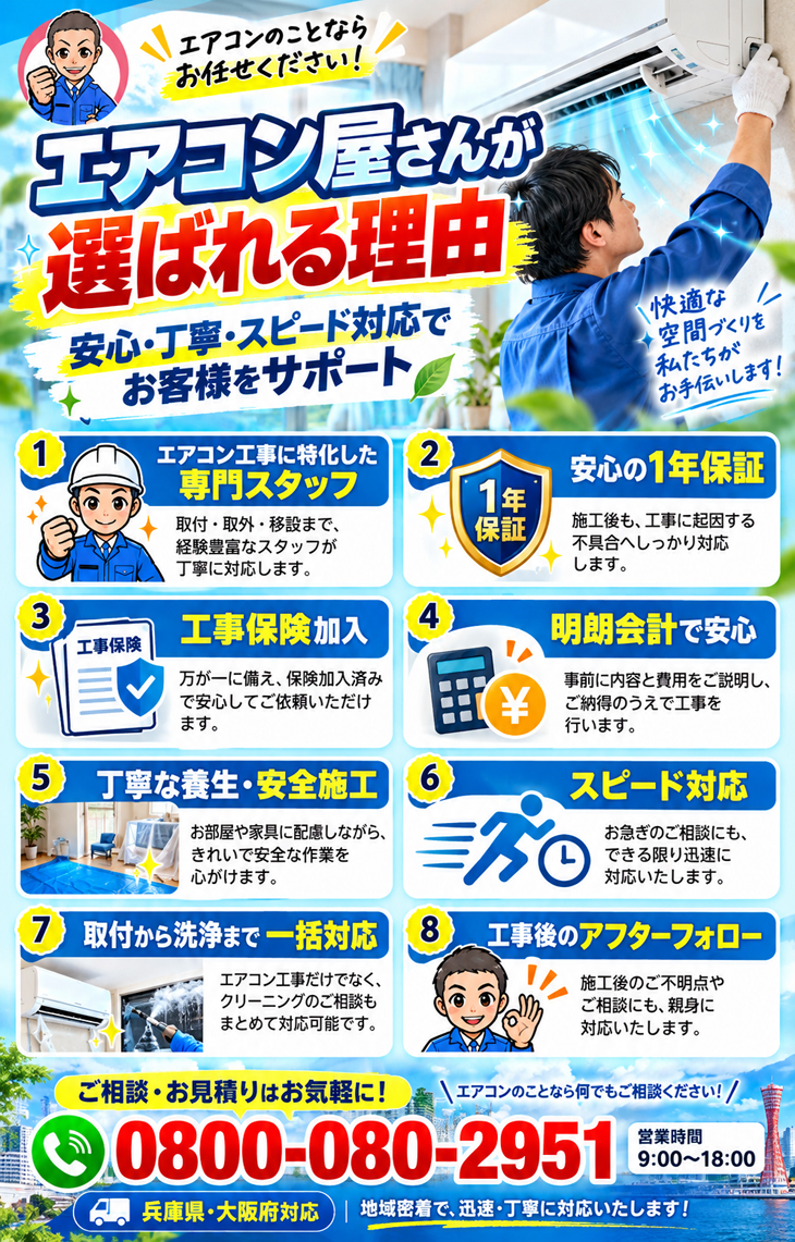 エアコンクリーニング